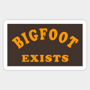 Bigfoot Exists Sticker